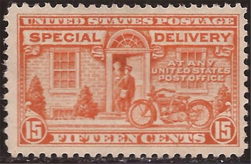 US Stamp - 1925 15c Special Delivery Stamp - MNH Perf. 11 - Scott #E13