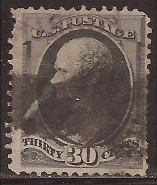 Withdrew 02-28-19-US Stamp - 1879 30c Hamilton Banknote #190  Cat. Value $95 #190