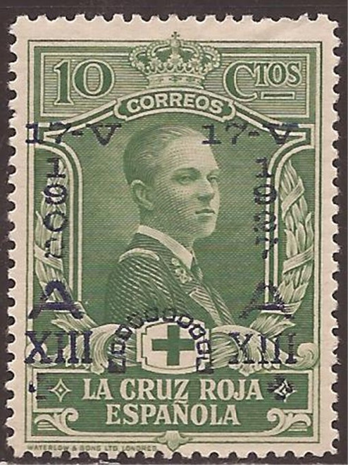 Spain - 1927 10c Prince of Asturias Overprint -   #B22