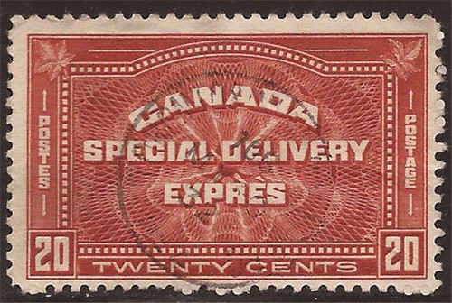 Canada - 1930 20c Special Delivery -   - Scott #E4