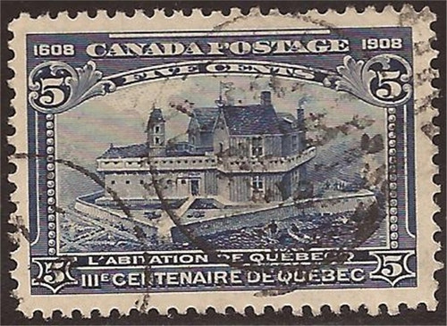 Canada - 1908 5c Quebec Tercentenary -   - Scott #99