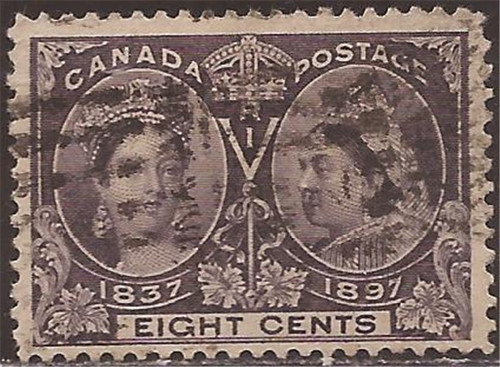 Canada - 1897 8c Jubilee -   - Scott #56