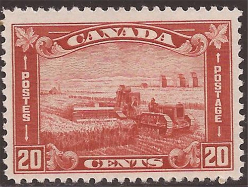 Canada - 1930 Harvesting Wheat - /XF  - Scott #175