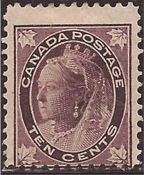 Canada - 1898 10c Queen Victoria -  MH - Scott #73