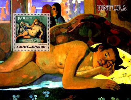 Guinea-Bissau - French Impressionist Paintings GB5207b