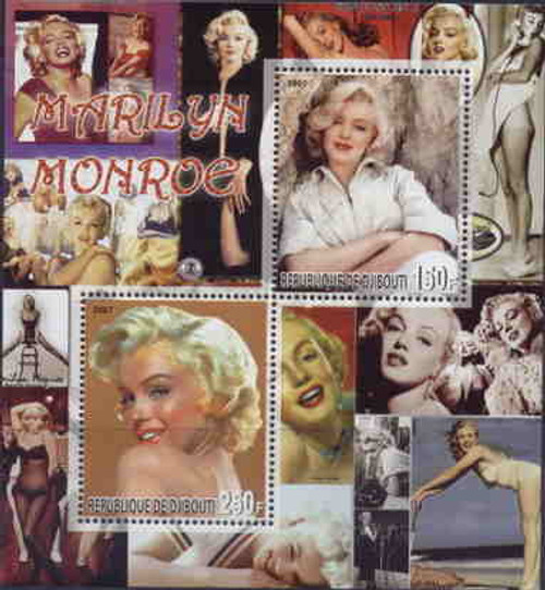 Marilyn Monroe Sheet of 2