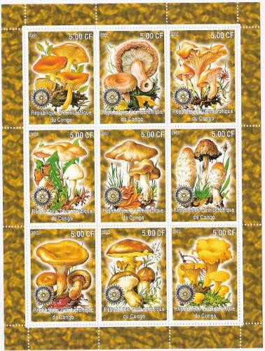 Mushrooms on Stamps CGD6