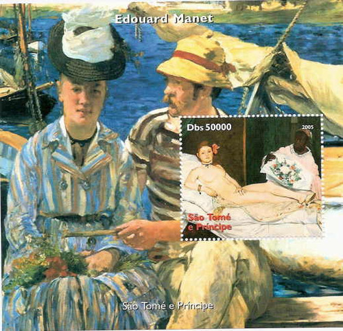 St Thomas & Prince Isl - Manet Paintings 19A-009