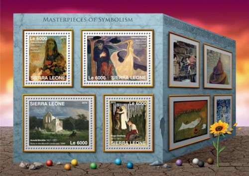 Sierra Leone - 2016 Symbolism - 4 Stamp Sheet - SRL16608a