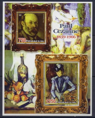 Paul Cezanne Paintings on Stamps M0923