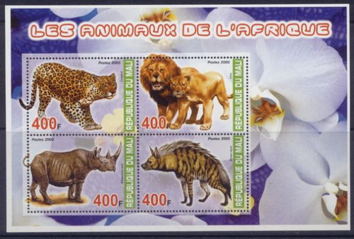 Animals of Africa on Stamps M0926