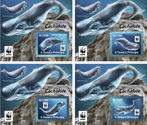 St Thomas 2017 WWF & Sperm Whale - Delux 4 S/S - ST17420-delux2 St Thomas 2017 WWF & Sperm Whale - Delux 4 S/S - ST17420-delux2