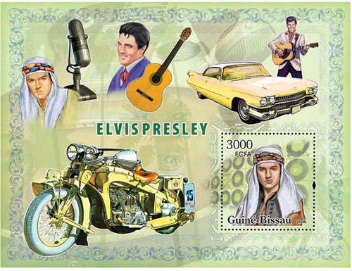 Guinea-Bissau - Elvis Presley Souvenir Sheet GB6205b