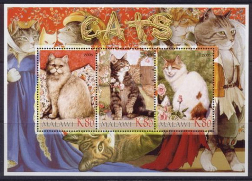 Cats on Stamps M0948