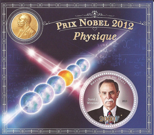 Mali - 2012 Physicist David J. Wineland - Souvenir Sheet - 13H-391