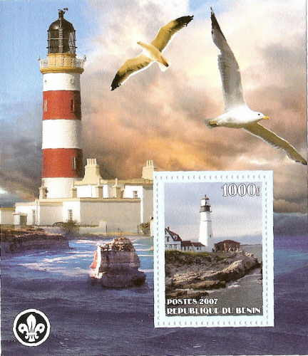 Lighthouse Souvenir Sheet 2B-022