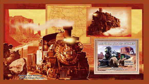 Guinea - Steam Train Model N 107 S/S 7B-086