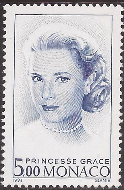 Monaco - 1993 Actress & Princess Grace Kelly - Stamp - Scott #1851