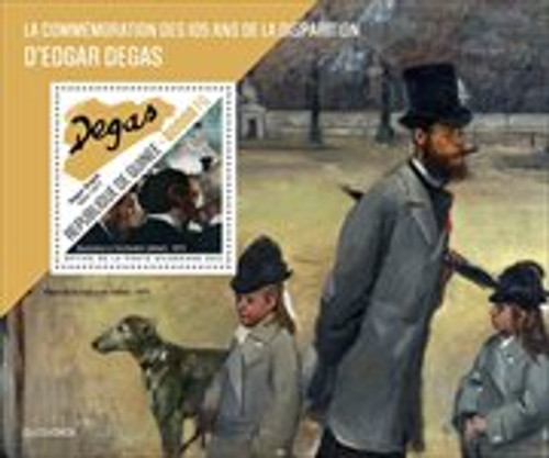 Guinea - 2022 French Impressionist Edgar Degas - Stamp Souvenir Sheet - GU220342b Guinea - 2022 French Impressionist Edgar Degas - Stamp Souvenir Sheet - GU220342b
