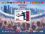 Central Africa - 2022 Football, Soccer - Stamp Souvenir Sheet - CA220828b1
