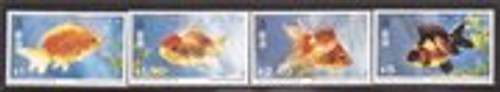 Hong Kong - 1993 Fish, Goldfish, Dragon-eye - 4 Stamp Set MNH - Scott #684-7 Hong Kong - 1993 Fish, Goldfish, Dragon-eye - 4 Stamp Set MNH - Scott #684-7