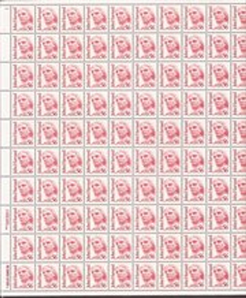 US Stamp - 1986 56c Harvard Univ. Founder John Harvard - 100 Stamp Sheet #2190