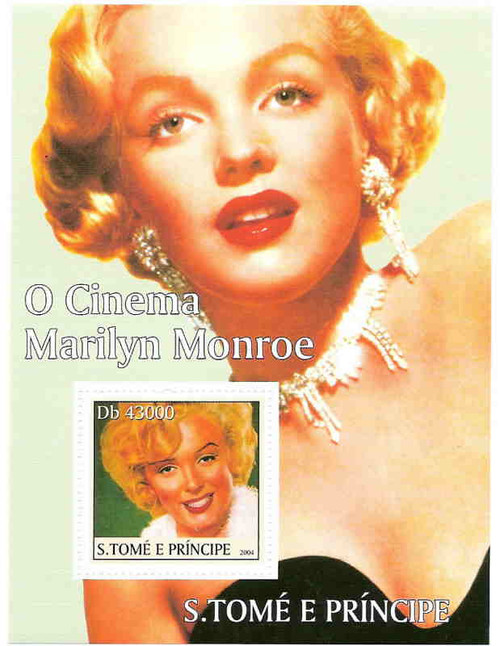 St Thomas - Marilyn Monroe Souvenir Sheet 1