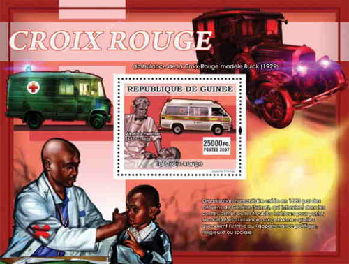 Guinea - Red Cross - Mint Stamp Souvenir Sheet - 7B-559