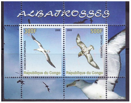 Albatross Birds - Mint Sheet of 2 MNH - SV0286