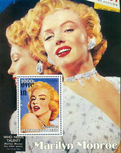 Marilyn Monroe - Mint Souvenir Sheet 2