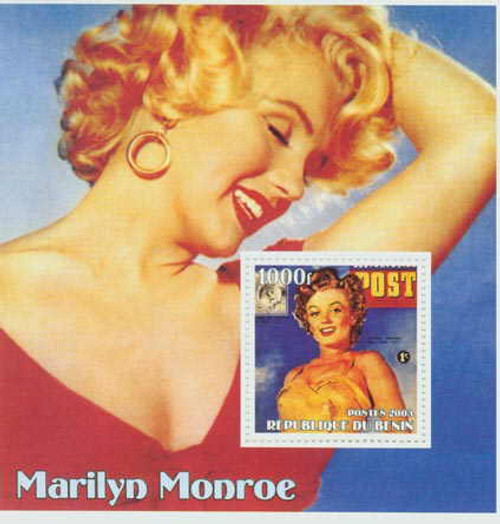 Marilyn Monroe - 2003 Souvenir Sheet - Mint