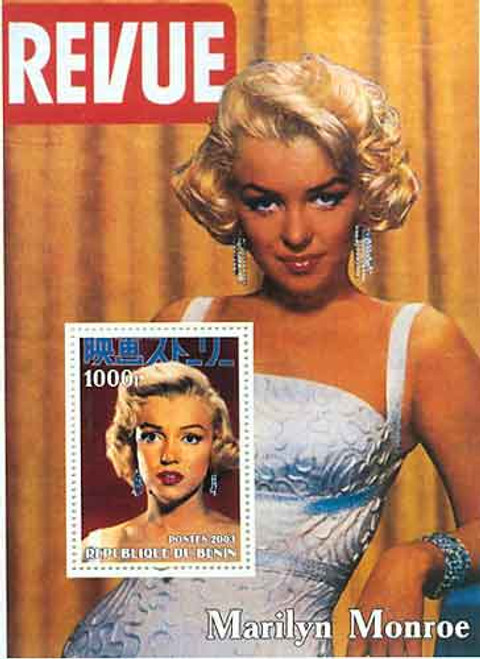 Marilyn Monroe - Mint Souvenir Sheet 9