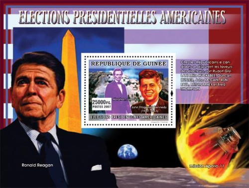 Guinea - American Presidents - Mint Stamp S/S - 7B-679