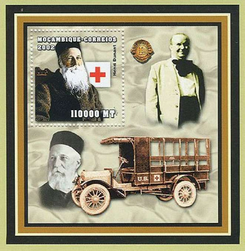 Mozambique - Henry Dunant - Mint Stamp S/S MNH - 1636