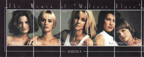 Melrose Place - Mint Strip of 5 MNH - 11F-008