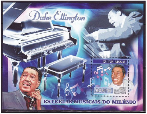 Guinea-Bissau - Duke Ellington Souvenir Sheet GB7111b