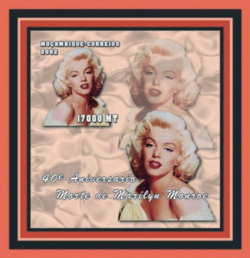 Mozambique - Marilyn Monroe Mint Souvenir Sheet 13A-127