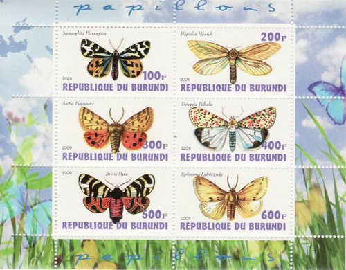 Butterflies - Mint Sheet of 6 MNH - 2J-045