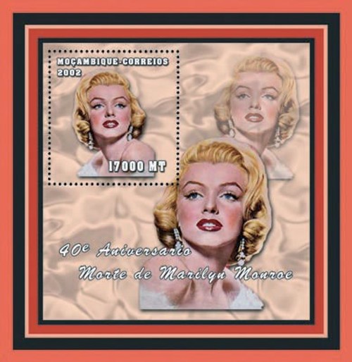 Mozambique - Marilyn Monroe - Mint Stamp Sheet 13A-128