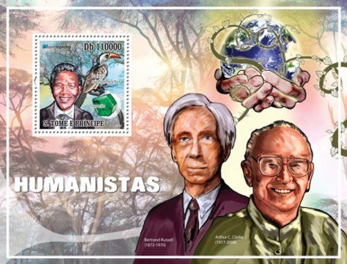 St Thomas - Humanists - Mint Stamp S/S MNH - ST10111b