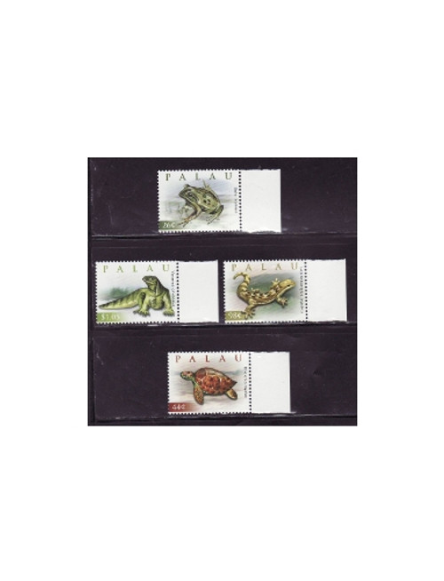 Palau - Reptiles - 4 Stamp Mint Set MNH - PAL0926C