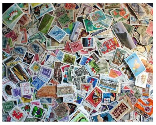 British Empire Stamp Collection - 2,000 Different Stamps