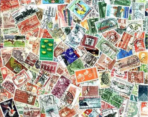 Denmark Stamp Collection - 400 Different Stamps Denmark Stamp Collection - 400 Different Stamps