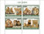 Togo - Lions - 4 Stamp Mint Sheet MNH - 20H-005