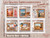 Comoros - Martin Rico Y Ortega Art - 5 Stamp Sheet MNH 3E-260