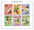 Guinea-Bissau - Insects/Flora 6 Stamp Sheet GB10608a