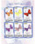 Djibouti - Butterflies on Stamps - 6 Stamp Mint Sheet MNH SV0787