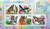 Comoros - Butterflies - 5 Stamp Mint Sheet MNH 3E-354