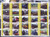 Trains on Stamps - 25 Stamp Mint Sheet - MNH - M659