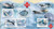 Solomon Islands - Dolphins - 4 Stamp Sheet & Souvenir Sheet 19M-059